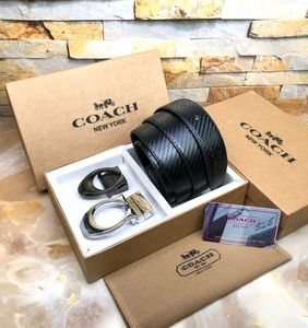 Coach Double Buckle Belt First Copy