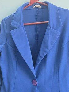 Lowest Prices_stylish Blue Blazer for Women