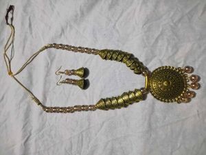 Ethnic Necklace and Earring Set
