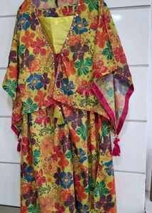 Floral Print Jumpsuit Set