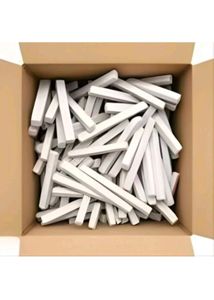 Bulk White Chalk Sticks 1kg