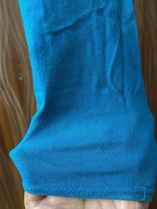 Comfortable Blue Cotton Leggings