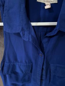 royal blue beautiful top