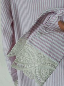 Miumiu authentic Striped Button-Up Shirt