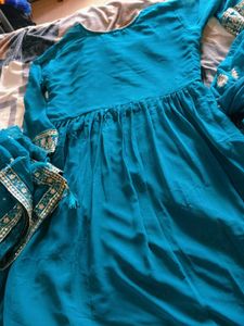 Beautiful embroidery kurta and garara