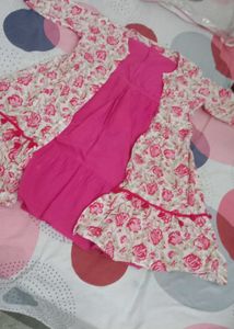 Beautiful Floral Print Kurta