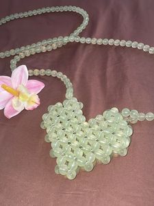 Beaded Heart bag