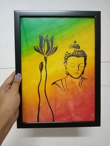 Budha Painting With Frame 🖼️