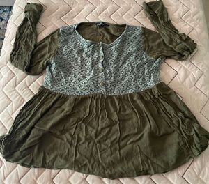 Boho Peasant Tunic Top