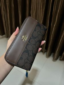 Coach Signature Brown Wallet