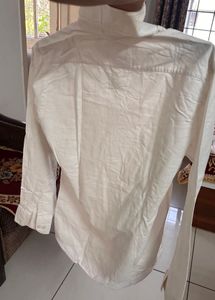 Classic Cream Button-Down Shirt