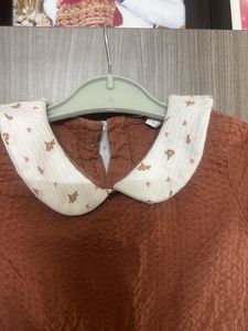 Cute Toddler Romper with Collar