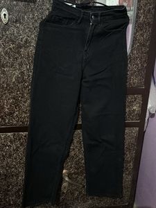 Black Wide Leg Jeans