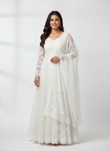 UNIQ EMBROIDERY NET FABRIC 2 MTR