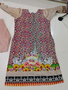 Lawn Printed Kurti Salwar