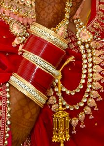 Traditional Indian Bridal Bangles & Necklace Set