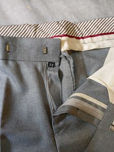 Men's Grey Formal Trousers