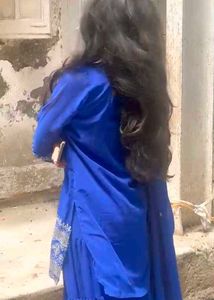 Royal Blue Embroidered Kurta Set with Dupatta