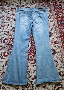 Light wash Denim flare jeans