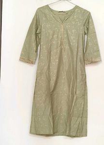beautiful pastel green kurti