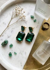 New Combo of Emerald  Earrings And Ring