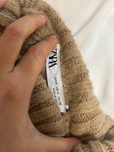ZARA Cozy Knit Turtleneck Sweater