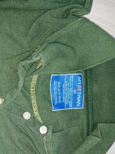 Green Polo T-Shirt for 8to 10 boy or girl