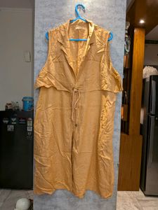Stylish Sleeveless Long Vest