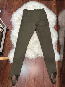 Olive Stirrup Leggings