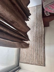 COMBO of 2- Cozy Brown Runner &amp; Door Mat