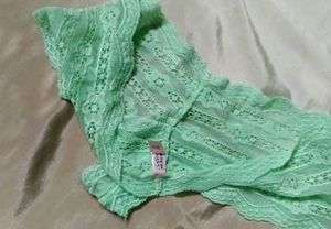 Mint Lace Briefs