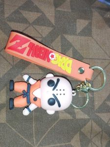 Dragon Ball anime krilin action figure Keychain