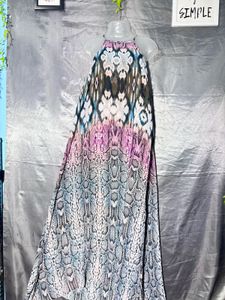 Boho Snake Print Maxi Dress