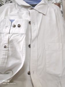 Casuals Slim Fit White Shirt