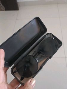 Stylish Black Sunglasses with Case