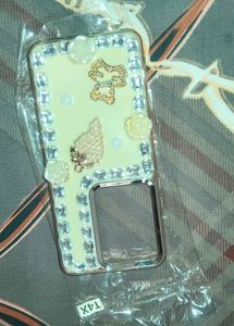 Sparkling Phone Case with Charms