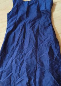 Embroidered Blue Kurta