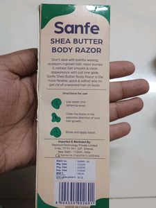 Sanfe Shea Butter Razors (Pack of 3)