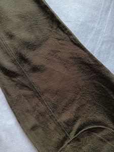 Olive Green Casual Pants