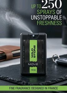 Wild Stone Move Fresh Body Perfume ( pack of 6 ) )