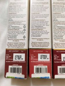 Mamaearth &amp; Staze Lipsticks - Long Lasting Matte