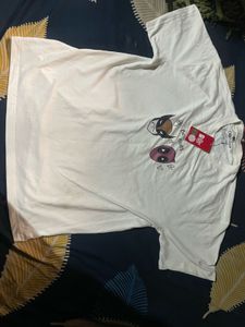White Graphic T-Shirt