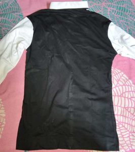 Black And White Long Sleeve T-Shirt