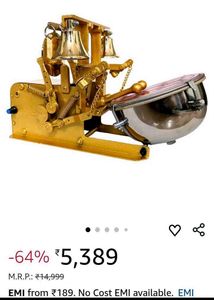 Unique Mechanical Bell Drum electric