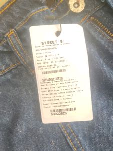 Street 9 Women Blue Wide Leg High Rise Pure Jeans