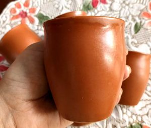 Terracotta Cups Set