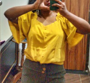 Mustard Yellow Top