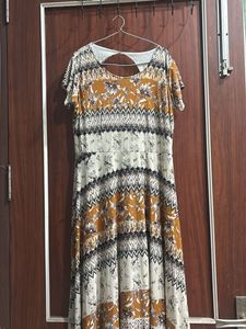 long ethenic gown