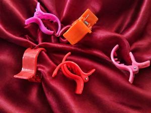 Cute Pink Mini Hair Claw Clip