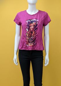 🌸Magenta Graphic T-Shirt